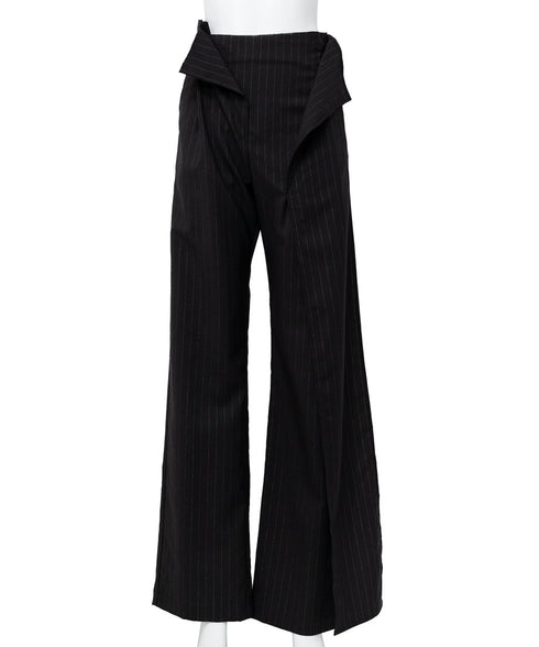Glitter Stripe Straight Pants